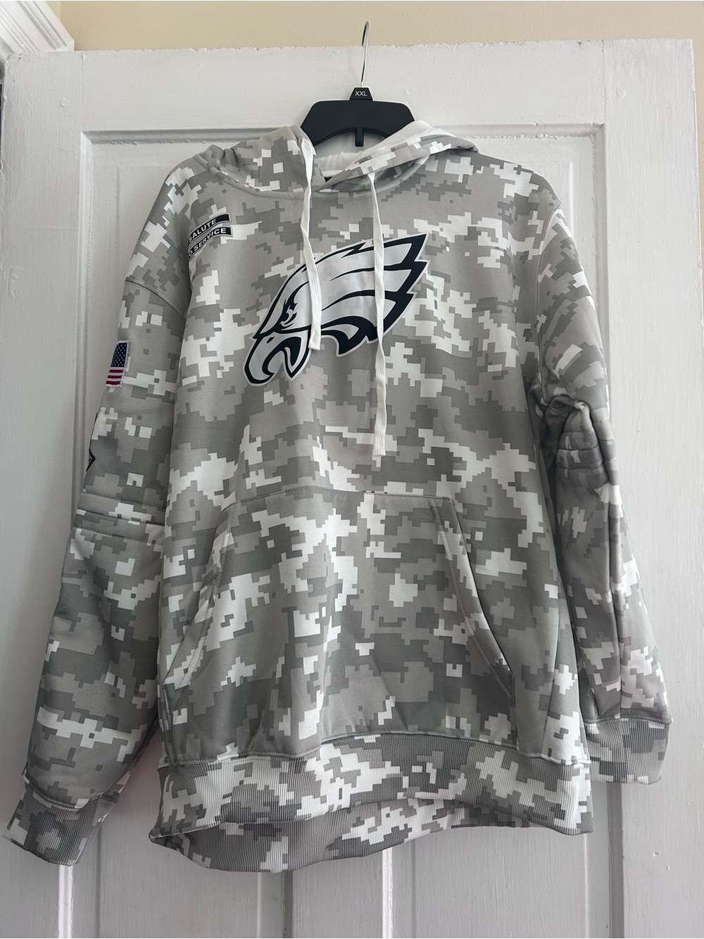 Men's Gray Digital Camo Pullover Hoodie